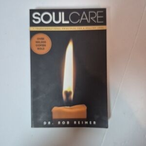 SoulCare Book by‎ Dr. Rob Reimer - Black Cover